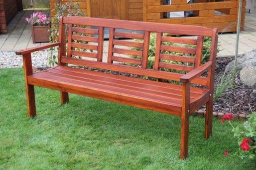 Záhradná lavica pre 3 osoby LONUS
