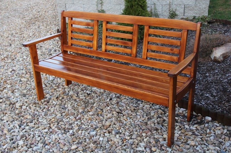Záhradná lavica pre 3 osoby Lonus