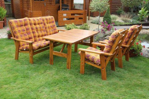 Záhradná zostava Sevila s poduškami