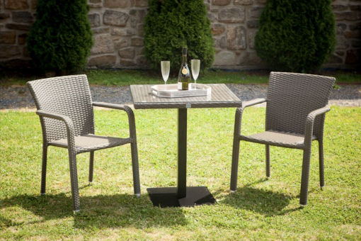 Ratanové sedenie Barcelona - šedé