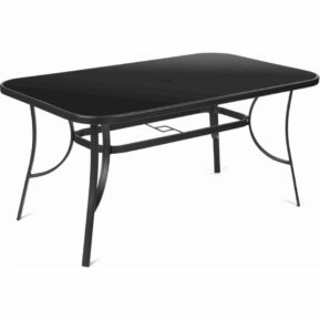 Stôl čierna doska – FIELDMANN FDZN 5030 Kovový záhradný nábytok