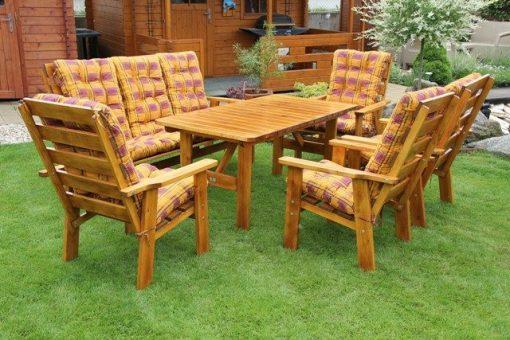 Záhradná zostava Sevila s poduškami