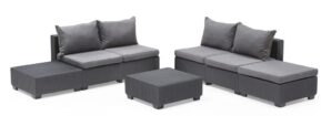 Záhradný set SAPPORO Ratanové sedenia