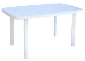 FARO stôl – biely Plastové stoly
