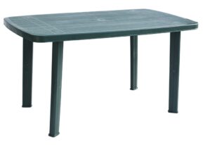 FARO stôl – zelený Plastové stoly