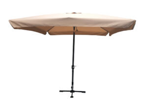 Slnečník kovový 8020 – 270x270cm béžový Slnečníky