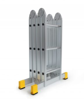 Rebrík štvordielny kĺbový PROFI PLUS Hliníkové rebríky