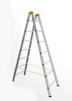Rebrík trojdielny univerzálny s úpravou na schody PROFI Hliníkové rebríky