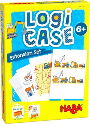 Haba LogiCASE Logická hra pre deti – rozšírenie Stavenisko od 6 rokov