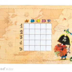 Janod Spoločenská hra Pirátske lodičky magnetická