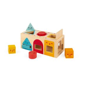 Janod Drevená vkladačka Montessori Tvary Drevené hračky