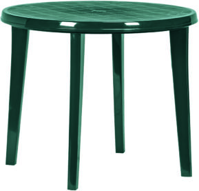 LISA stôl – tmavo zelená