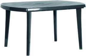 ELISE stôl – grafit Plastové stoly