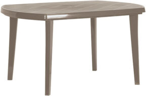 ELISE stôl – cappuchino Plastové stoly