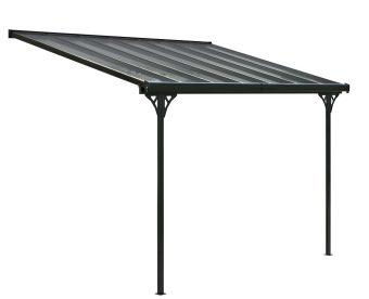 BRUCE F pergola – ŠEDÝ polykarbonát 10