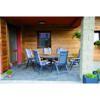 CONCEPT- stôl s teakovou doskou 150x90x75cm FSC® 11 CONCEPT- stôl s teakovou doskou 150x90x75cm FSC® 11