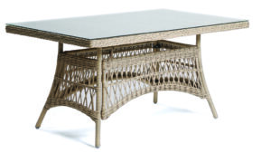 DENVER stôl 160cm Ratanové stoly