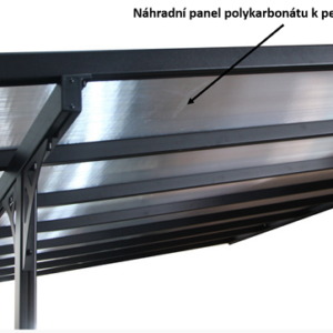 Panel polykarbonátu k pergolám BRUCE - 3010mm
