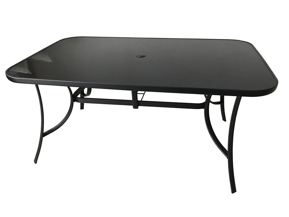 Stôl XT1012T (ZWT-150) - čierne sklo