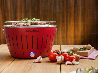 LotusGrill Classic s taškou + 1 sada batérií + 1kg uhlia + 1 gél 33