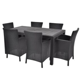 Set záhradného nábytku – HECHT MELODY SET 6 Plastové sedenia