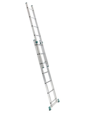 Hliníkový rebrík dvojdielny výsuvný 7207 PROFI Dvojdielne rebríky