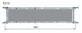 Montážna podlaha k lešeniu 7200/03 a 7200/04 k plošinám