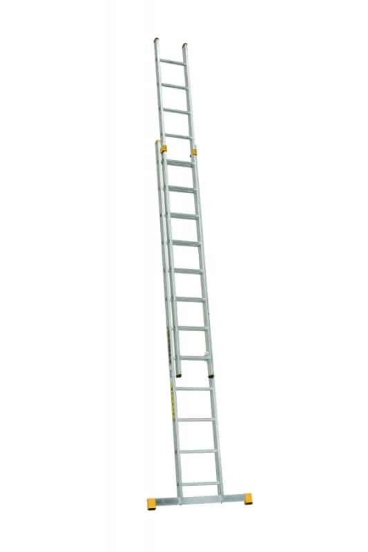 Rebrík dvojdielny výsuvný 8208 PROFI PLUS