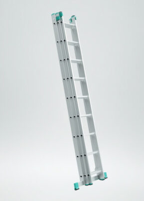 Hliníkový rebrík trojdielny univerzálny 7606 PROFI Trojdielne rebríky