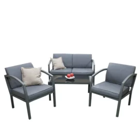 Záhradné sedenie BELLARIA LOUNGE set Kovové sedenia