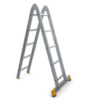 Hliníkový rebrík dvojdielny kĺbový 4205 PROFI PLUS Dvojdielne rebríky