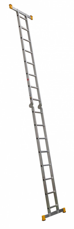 Hliníkový rebrík dvojdielny kĺbový 4206 PROFI PLUS