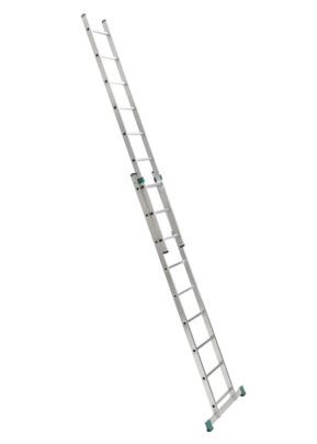 Hliníkový rebrík dvojdielny výsuvný 7209 PROFI Dvojdielne rebríky