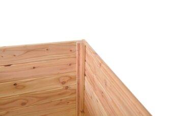 Vyvýšený záhon Premium smrekovec 70x70x50cm 5 Vyvýšený záhon Premium smrekovec 70x70x50cm 5