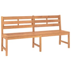Záhradná lavička 180 cm masívne tíkové drevo 316636 Drevené lavice