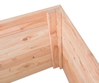 Vyvýšený záhon Premium smrekovec 135x70x50cm 6 Vyvýšený záhon Premium smrekovec 135x70x50cm 6