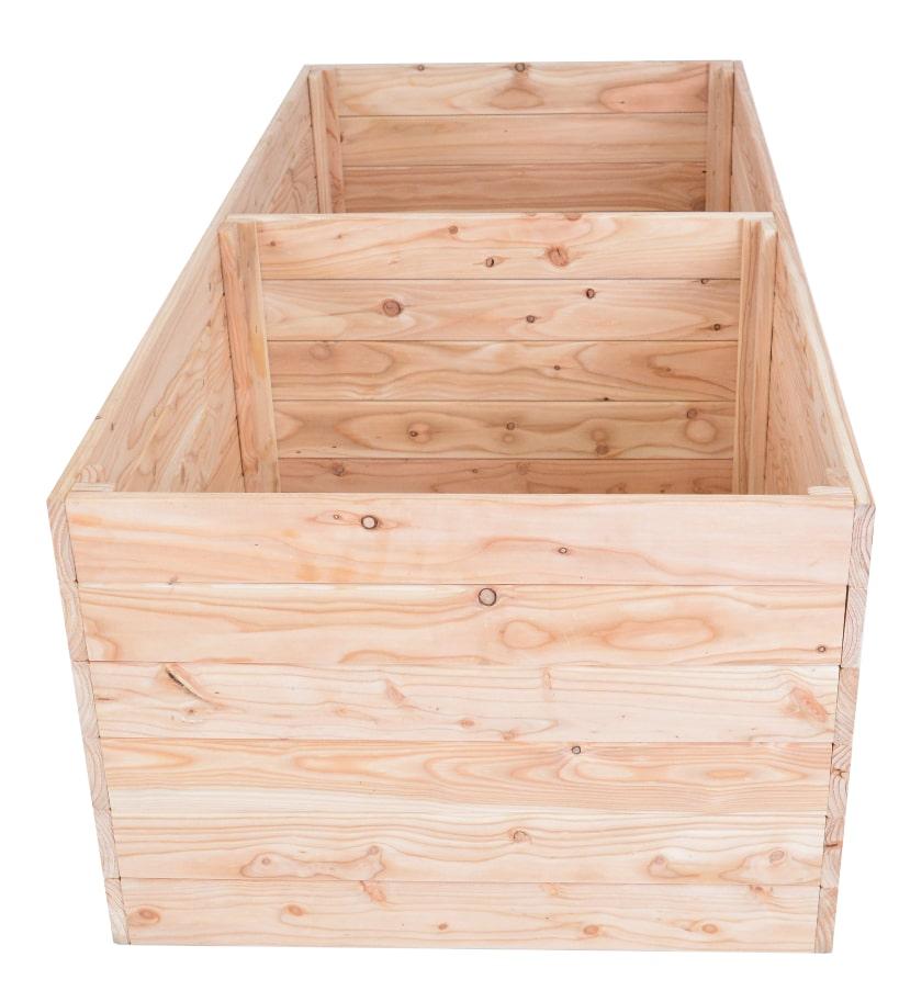 Vyvýšený záhon Premium smrekovec 160x70x50cm 2 Vyvýšený záhon Premium smrekovec 160x70x50cm 2