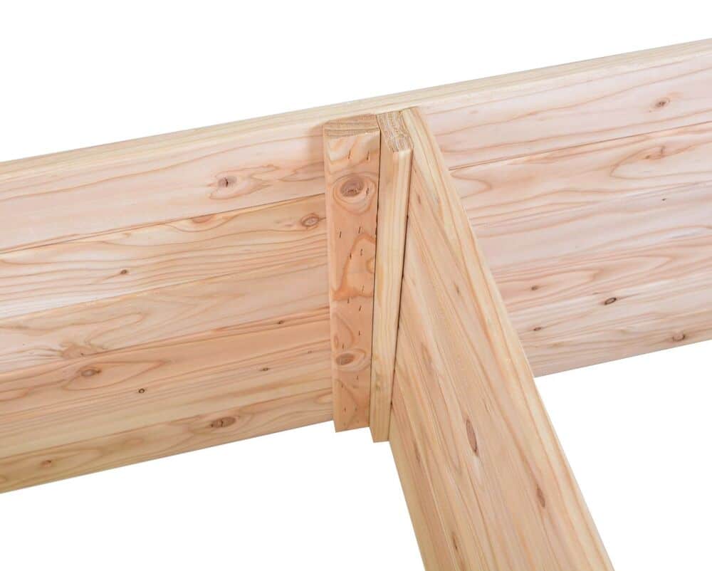 Vyvýšený záhon Premium smrekovec 160x70x50cm 5 Vyvýšený záhon Premium smrekovec 160x70x50cm 5