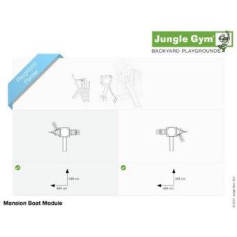Ihrisko Jungle Mansion so šmykľavkou a modulom Boat 9 Ihrisko Jungle Mansion so šmykľavkou a modulom Boat 9