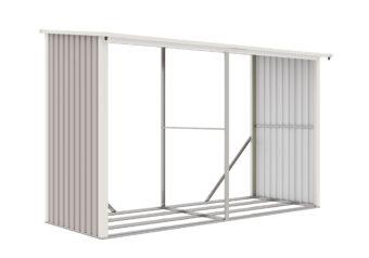 Prístrešok na drevo G21 WOH 682 – 302 x 119 cm, šedý 7