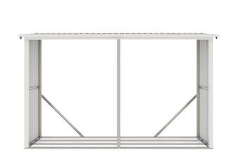 Prístrešok na drevo G21 WOH 682 – 302 x 119 cm, šedý 8