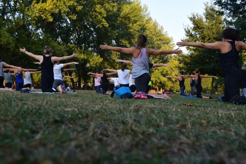 Outdoorove cvičenie a jóga