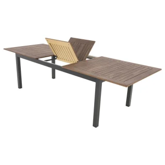 EXPERT WOOD Plus antracit – rozkladací hliníkový stôl 220/280×100 8 EXPERT WOOD Plus antracit – rozkladací hliníkový stôl 220/280×100 8