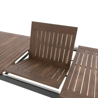 EXPERT WOOD Plus antracit – rozkladací hliníkový stôl 220/280×100 9 EXPERT WOOD Plus antracit – rozkladací hliníkový stôl 220/280×100 9