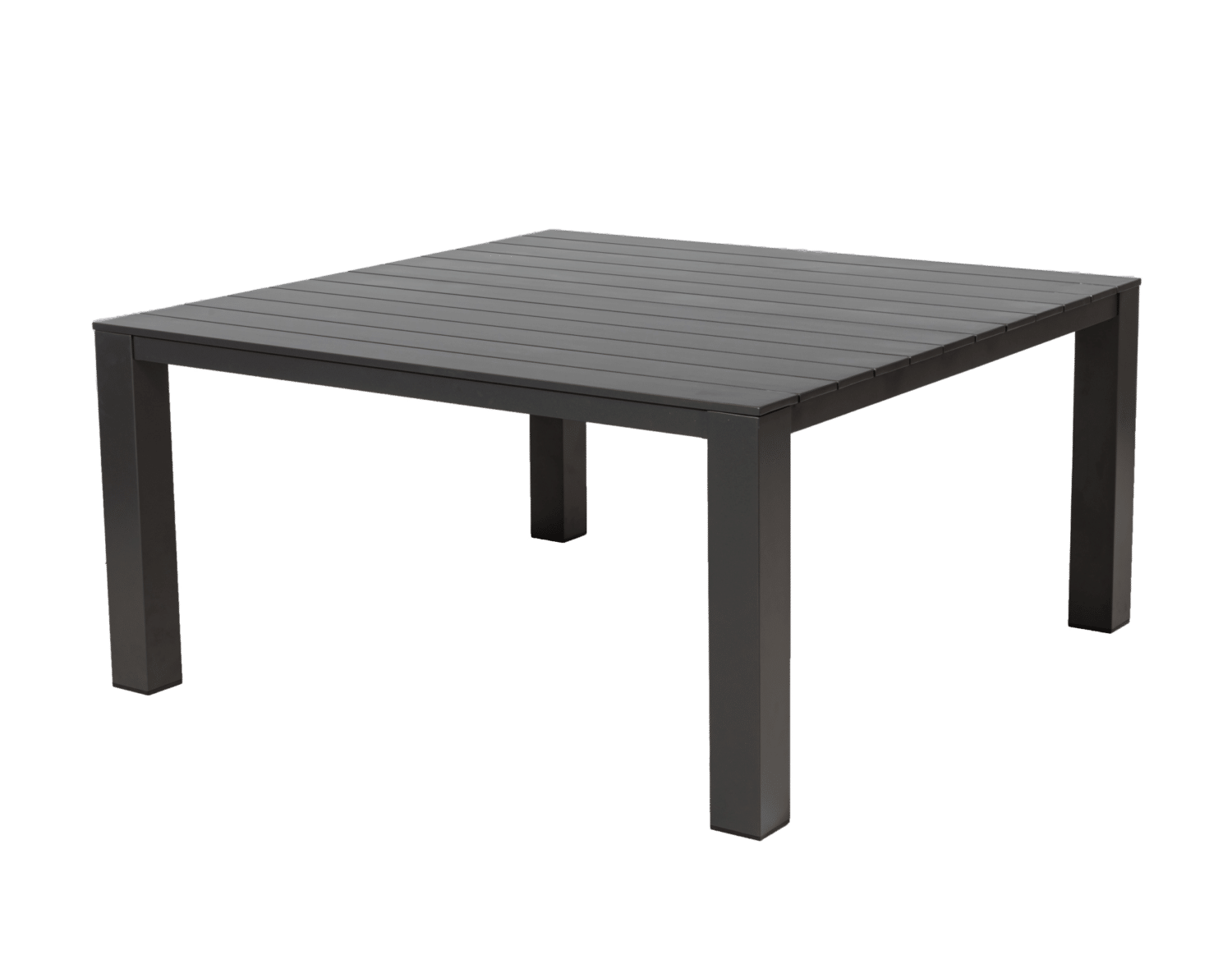 PRATO - hliníkový záhradný stôl 152 x 152 x 75 cm