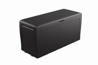Záhradný box Samoa Rattan 270L grafitový 4