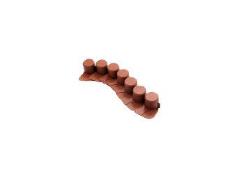 Palisáda IPAL7 6cm x 4,05m terakota 2 Palisáda IPAL7 6cm x 4,05m terakota 2