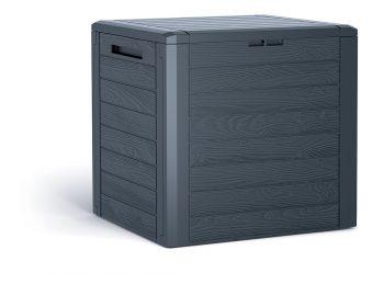 Záhradný box WOODEBOX antracit 140L 4 Záhradný box WOODEBOX antracit 140L 4