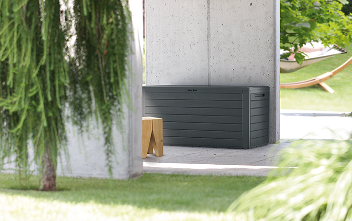 Záhradný box WOODEBOX antracit 280L 2 Záhradný box WOODEBOX antracit 280L 2