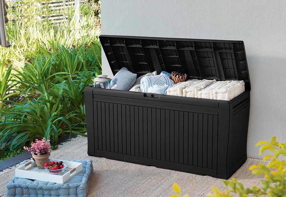 COMFY úložný box – 270L – grafit 2 COMFY úložný box – 270L – grafit 2